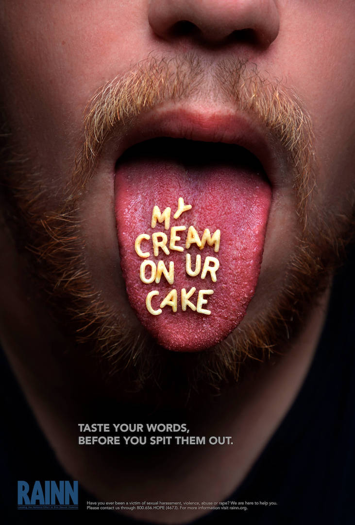 poster-design-campaign-man-sticking-out-tongue-letter-noodles portfolio graphic and communication design Katharina Kisch freelance
